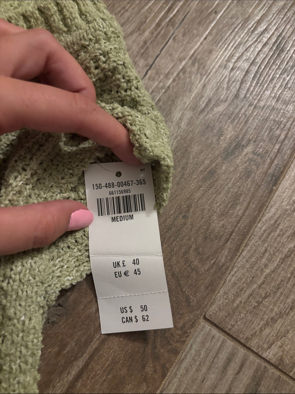 Abercrombie & Fitch Sleeveless Knit Tank in Sage Green - Picture 2 of 2